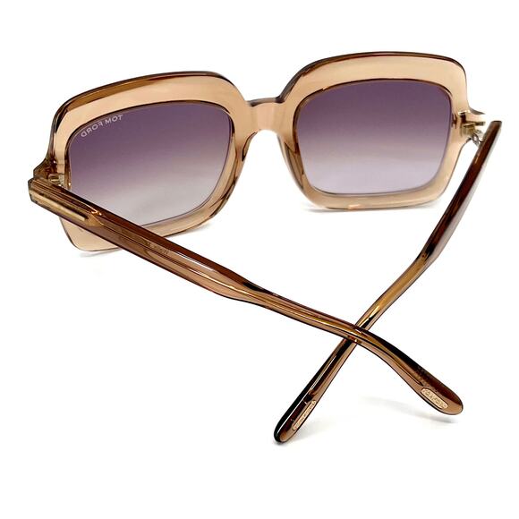 New,  TOM FORD Sunglasses Wallis TF688 45G Authentic - Picture 9 of 11